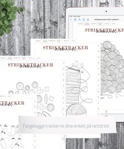 Digital strikkejournal - for nettbrett