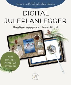 Digital juleplanlegger med daglige oppgaver - Førjulsboken