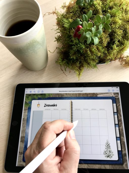 Digital juleplanlegger med daglige oppgaver - Førjulsboken